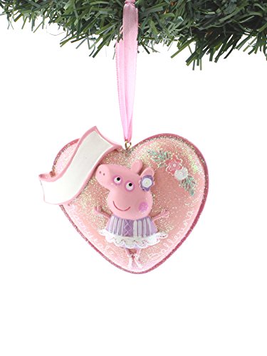 Kurt Adler Peppa Pig Personalizable Ornament Gift Boxed (One Size, Pink) von Kurt Adler