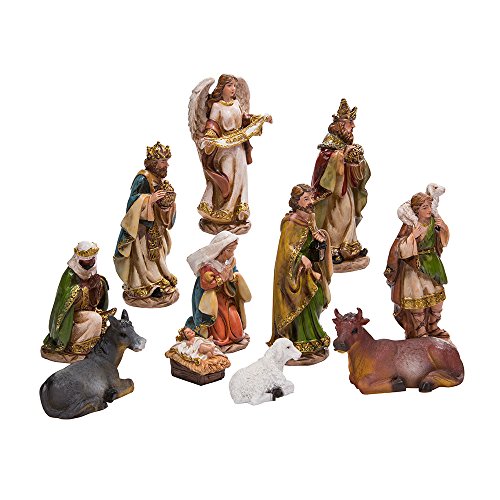 Kurt Adler 15,2 cm Krippe mit 11 Figuren von Kurt S. Adler