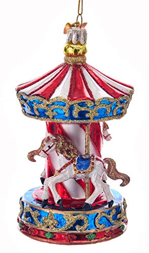 Kurt Adler 4.5" NOBLE GEMS GLASS CAROUSEL ORNAMENT Kurt Adler 4.5" NOBLE GEMS GLASS CAROUSEL ORNAMENT von Kurt S. Adler
