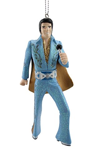 Kurt Adler Elvis in blauem Anzug Blasform Ornament Kurt Adler Elvis in blauem Anzug Blasform Ornament von Kurt S. Adler