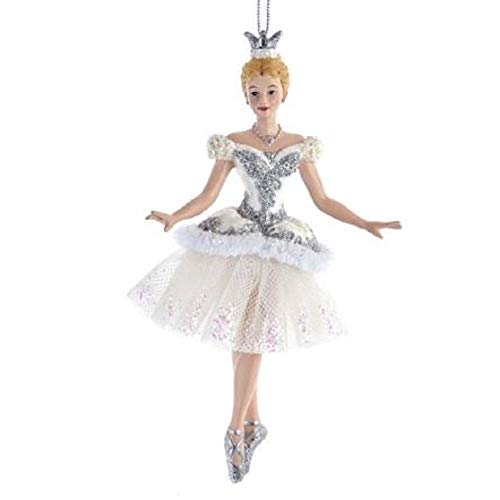 Kurt Adler E0425 Nussknacker-Suite Schneekönigin Ballerina zum Aufhängen, 15,9 cm hoch von Kurt S. Adler