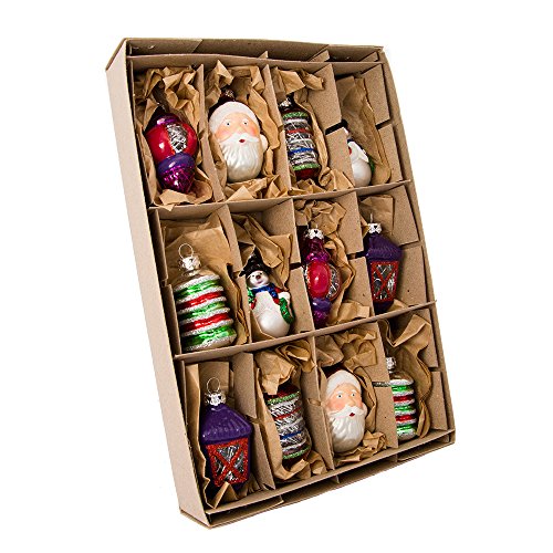 Kurt Adler Early Years Glas Ornament, 2,5, Set von 12 Kurt Adler Early Years Glas Ornament, 2,5, Set von 12 von Kurt S. Adler