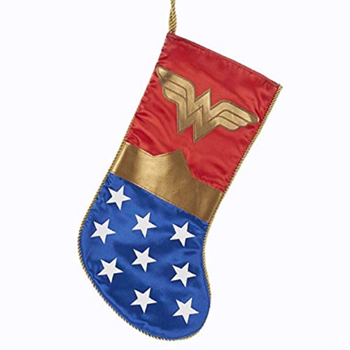 Kurt Adler Wonder Woman Logo-Applikation, Weihnachtsstrumpf, Einheitsgröße, Mehrfarbig Kurt Adler Wonder Woman Logo-Applikation, Weihnachtsstrumpf, Einheitsgröße, Mehrfarbig von Kurt S. Adler