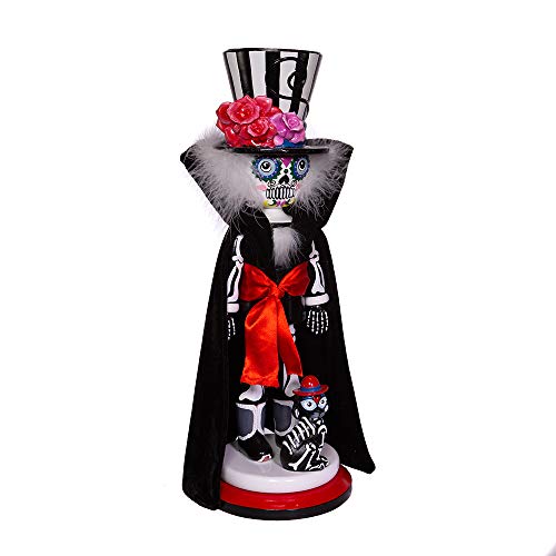 Kurt S. Adler 16-Inch Hollywood Day of The Dead Nutcracker Nussknacker, Mehrfarbig von Kurt S. Adler