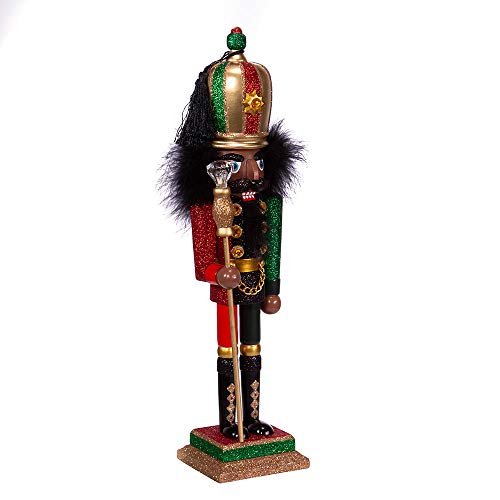 Kurt S. Adler 16.5-Inch Hollywood African American Nutcracker Nussknacker, Mehrfarbig von Kurt S. Adler