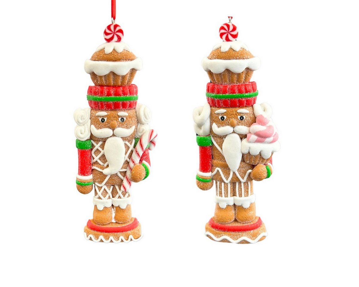 Kurt S. Adler Christbaumschmuck ZCI25192 - Nussknacker Ornamente, 2er SET (2-tlg) von Kurt S. Adler