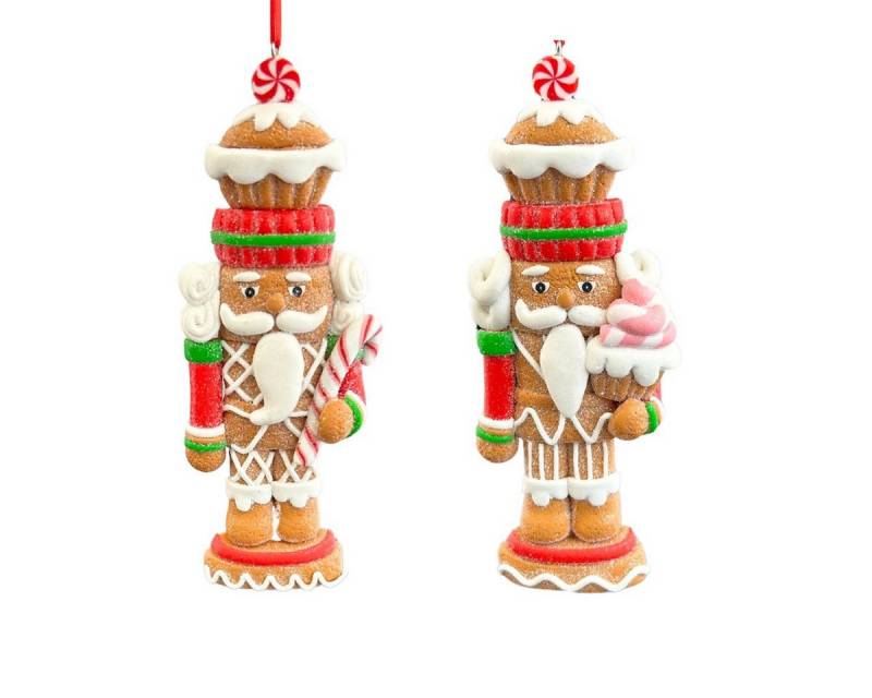 Kurt S. Adler Christbaumschmuck ZCI25192 - Nussknacker Ornamente, 2er SET (2-tlg) von Kurt S. Adler