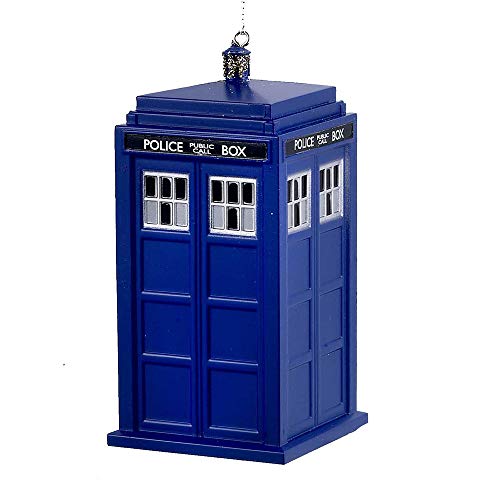 Kurt S. Adler YAMDW1131T Doctor Who Tardis Blasform, 11,4 cm, Blau von Kurt S. Adler