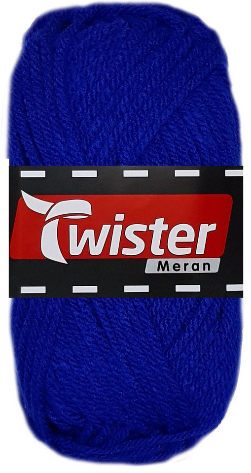 Kurtenbach 100 Gramm Twister Meran aus 100 % Polyacryl 55 Royablau Bastelgarn von Kurtenbach