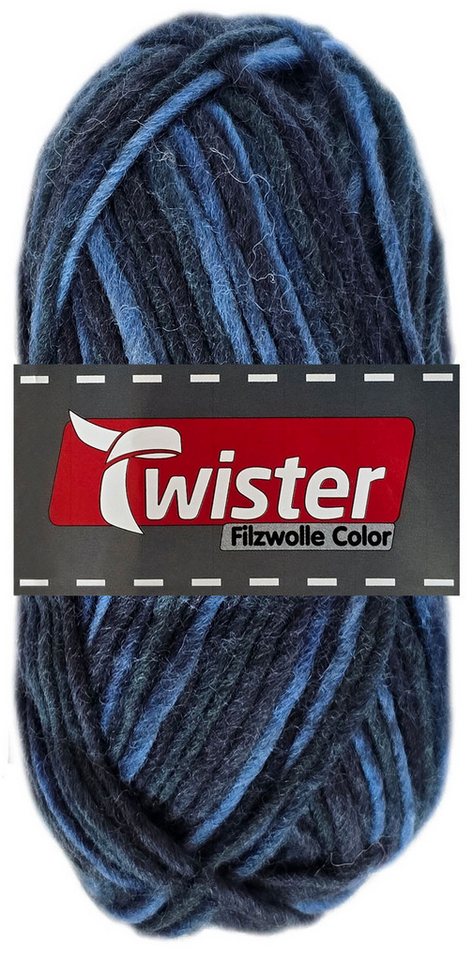 Kurtenbach 50 Gramm Twister Filzwolle Color meliert Filzgarn Farbauswahl Bastelgarn von Kurtenbach