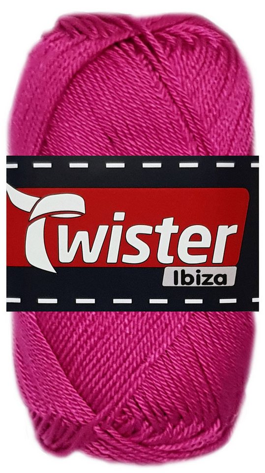 Kurtenbach 50 Gramm Twister Ibiza aus 100 % Baumwolle 38 Cyclam Bastelgarn von Kurtenbach