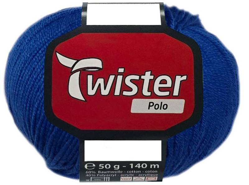 Kurtenbach 50 Gramm Twister Polo aus 60 % Baumwolle, 40 % Polyacryl Bastelgarn von Kurtenbach