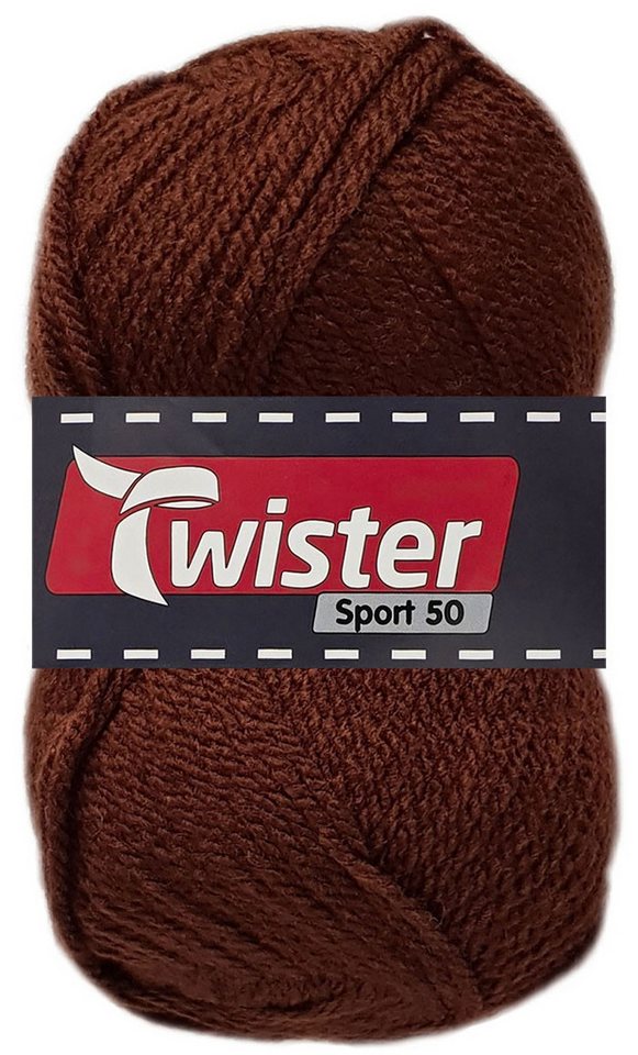 Kurtenbach 50 Gramm Twister Sport 50 aus 100 % Polyacryl Farbauswahl Bastelgarn von Kurtenbach