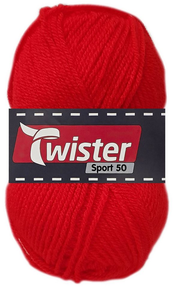 Kurtenbach 50 Gramm Twister Sport 50 aus 100 % Polyacryl Farbauswahl Bastelgarn von Kurtenbach