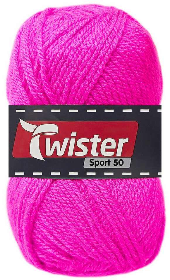 Kurtenbach 50 Gramm Twister Sport 50 aus 100 % Polyacryl Farbauswahl Bastelgarn von Kurtenbach