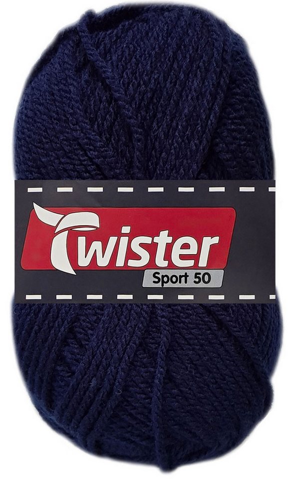 Kurtenbach 50 Gramm Twister Sport 50 aus 100 % Polyacryl Farbauswahl Bastelgarn von Kurtenbach