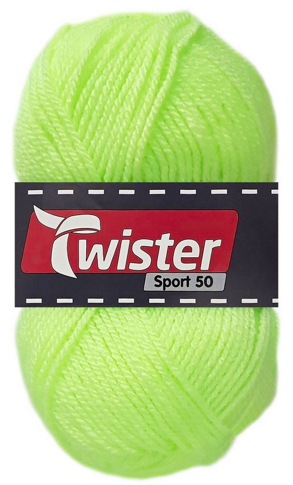 Kurtenbach 50 Gramm Twister Sport 50 aus 100 % Polyacryl Farbauswahl Bastelgarn von Kurtenbach
