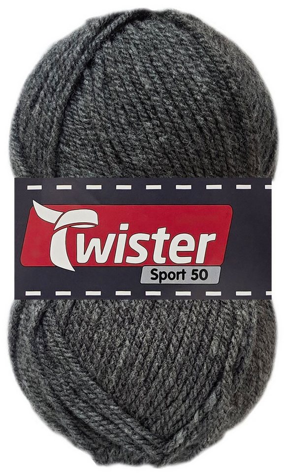 Kurtenbach 50 Gramm Twister Sport 50 aus 100 % Polyacryl Farbauswahl Bastelgarn von Kurtenbach