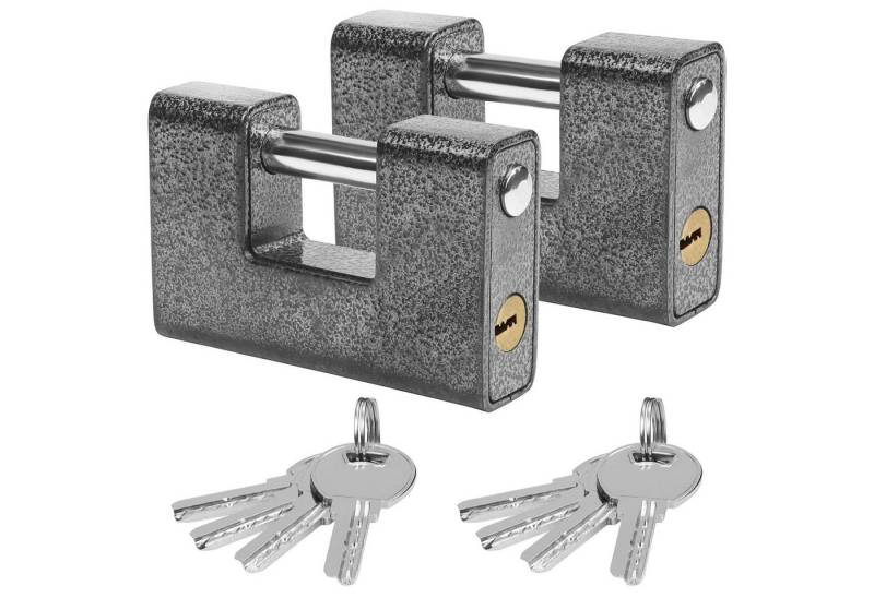 Kurtzy Kindersicherung Robuster Edelstahl-Vorhängeschloss - 12mm starker Bügel von Kurtzy