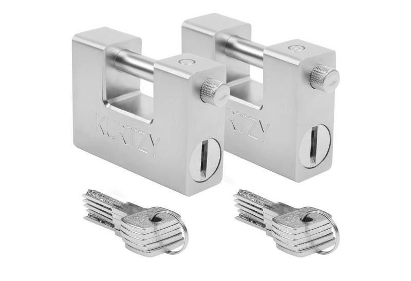 Kurtzy Kindersicherung Robustes Vorhängeschloss mit 10 Schlüsseln von Kurtzy