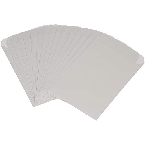 KuschelICH weiße Premium Freudentränen Tüten - Mini Papiertüten - Hochzeit Taschentücher Verpackung Hülle - Flachbeutel (50 STK.) von KuschelICH
