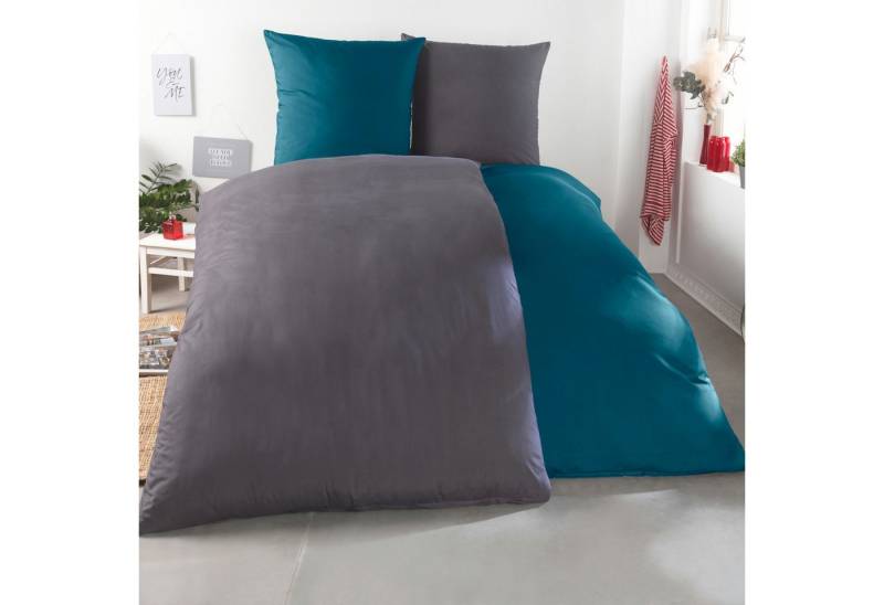 Kuscheli Wendebettwäsche 2x 135x200 + 2x 80x80 cm atmungsaktiver Bettbezug, einfarbig, Mikrofaser, 4 teilig, Für Allergiker geeignet, pflegeleicht, angenehm weicher Stoff Kuscheli Wendebettwäsche 2x 135x200 + 2x 80x80 cm atmungsaktiver Bettbezug, einfarbig, Mikrofaser, 4 teilig, Für Allergiker geeignet, pflegeleicht, angenehm weicher Stoff von Kuscheli