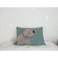 Kinderkissen, Babykissen, Geburtskissen, Namenskissen, Motiv Hund, Kuschelkissen, Schmusekissen, Kissen Mit Tiermotiv 30x40cm Kinderkissen, Babykissen, Geburtskissen, Namenskissen, Motiv Hund, Kuschelkissen, Schmusekissen, Kissen Mit Tiermotiv 30x40cm von Kuscheltraumwolkchen