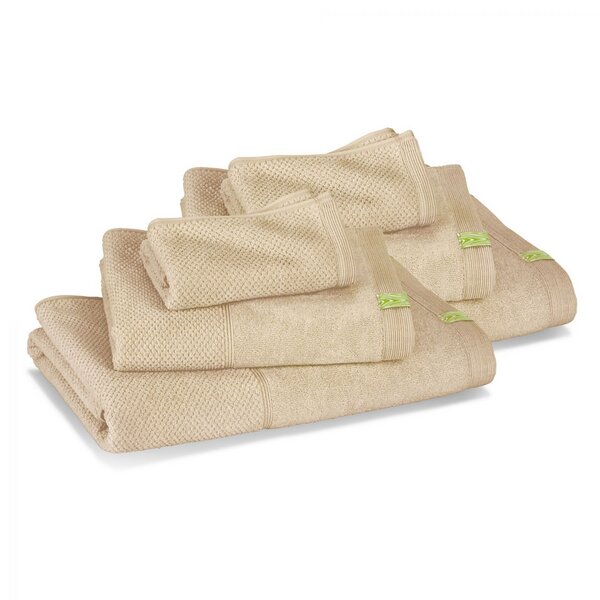 Kushel Towels 2x The Cosy Set - Handtuchset aus Biobaumwolle und Holzfaser von Kushel Towels