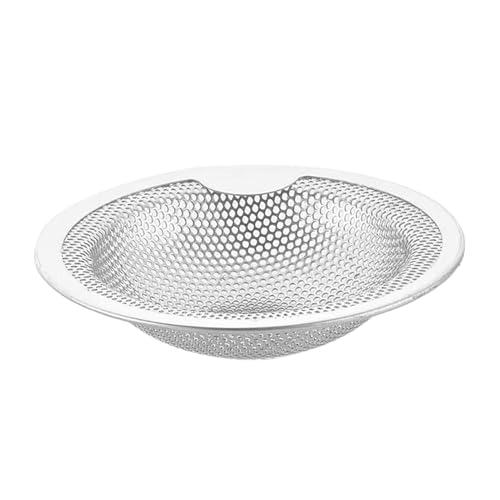 Kustimantu Abflusskorb für Küchenspüle | Abflusssieb, leicht zu reinigen | mit Anti-Clog-Griff aus Edelstahl für die Pflege von Obst, Drainage, Badezimmer, Zuhause, pflanzliches Haar Kustimantu Abflusskorb für Küchenspüle | Abflusssieb, leicht zu reinigen | mit Anti-Clog-Griff aus Edelstahl für die Pflege von Obst, Drainage, Badezimmer, Zuhause, pflanzliches Haar von Kustimantu