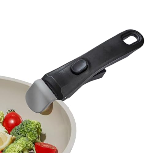 Kustimantu Abnehmbarer Topfgriff - & Rutschfester Griff für Töpfe & Pfannen, 10 kg Tragfähigkeit von Kustimantu