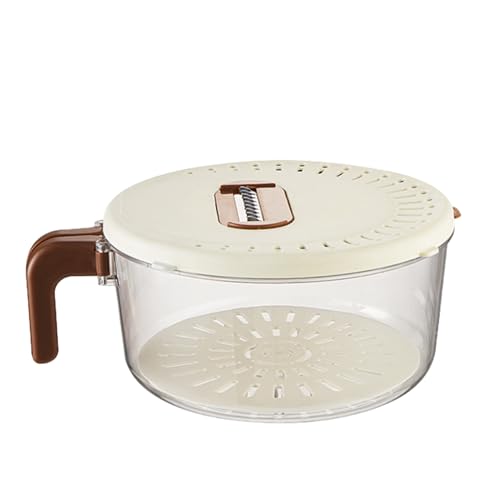 Kustimantu Abtropfkorb für Obst | Doppelschichtiges Gemüsesieb | Abtropfkorb mit Griff, faltbar für Küche, Haus, Reisen, Grill, Picknick, Salat, Kochvorbereitung Kustimantu Abtropfkorb für Obst | Doppelschichtiges Gemüsesieb | Abtropfkorb mit Griff, faltbar für Küche, Haus, Reisen, Grill, Picknick, Salat, Kochvorbereitung von Kustimantu
