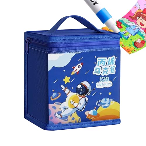 Kustimantu Acrylfarbstifte zum Ausmalen – Set mit Filzstiften mit feiner Spitze zum Ausmalen und Zeichnen – wasserfestes Kunstzubehör zum Malen auf Keramik, Leinwand, Glas von Kustimantu