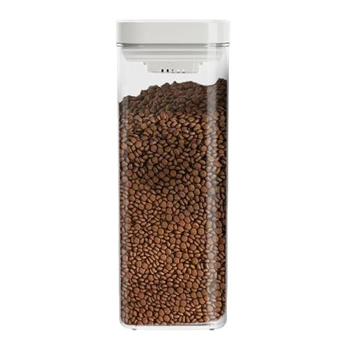 Kustimantu Aufbewahrung für Hundefutter, luftdicht, mit Deckel, luftdichter Behälter für Getreide, Nüsse, Trockenfrüchte, Kaffee und Tierfutter von Kustimantu