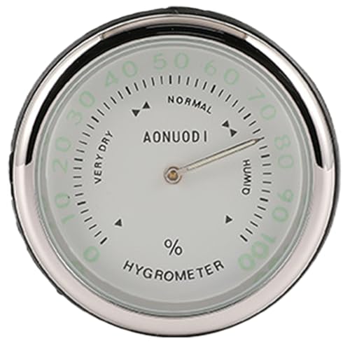 Kustimantu Autoarmaturenbrett-Uhr - Auto-Thermometer Mit Klebefläche - Leuchtende Lüftungsgitter-Uhr Für Autos Wohnmobile LKWs Zuhause von Kustimantu