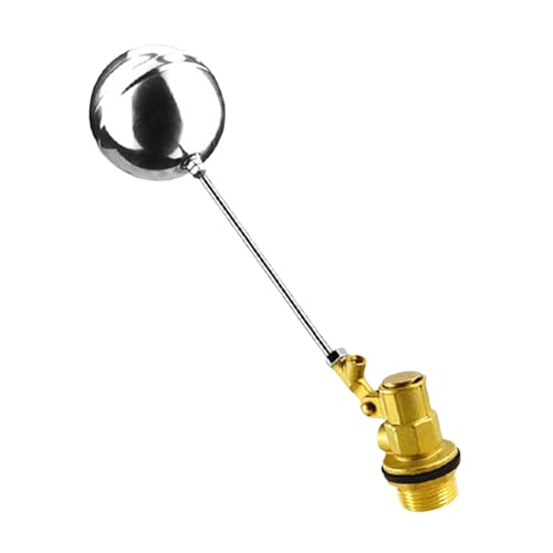 Kustimantu Automatische Wasserbefüllung, automatischer Adapter für Bewässerungsbehälter, Schwimmkugel, bidirektional, auslaufsicher, für Bewässerungssystem, Garten, Garage, , Haus von Kustimantu