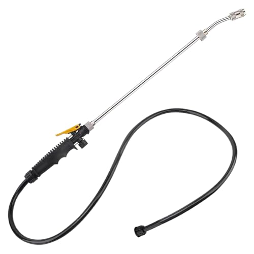 Kustimantu Bewässerungslanze für den Garten – ergonomischer Teleskop-Bewässerungsgriff für Rasen, leichtes Bewässerungszubehör für Gemüsegarten, Blumen, Rasen, Garten von Kustimantu