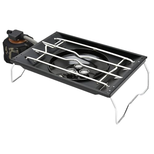 Kustimantu Campingpfanne | tragbarer Grillbrenner – leichtes Zubehör für Kochen im Freien, multifunktionaler Herd für Picknick und Notfall Kustimantu Campingpfanne | tragbarer Grillbrenner – leichtes Zubehör für Kochen im Freien, multifunktionaler Herd für Picknick und Notfall von Kustimantu