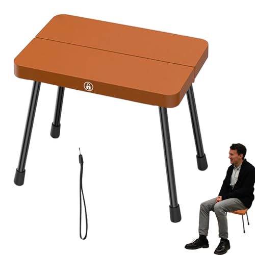 Kustimantu Campingstuhl faltbar – tragbarer Outdoor-Stuhl | Leichter Klapphocker aus Aluminiumlegierung für, Picknick, Wandern, Gartenarbeit, Reisen, Terrasse, Pool und Veranstaltungen von Kustimantu