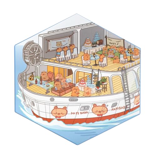 Kustimantu Dekorative 3D-Aufkleber – Spielische Landschaften und Cartoons – Abziehbilder Cartoon Freizeit Kreatives Spielzeug Lernspielzeug Interaktives Spiel Deko für Erwachsene Jugendliche Kustimantu Dekorative 3D-Aufkleber – Spielische Landschaften und Cartoons – Abziehbilder Cartoon Freizeit Kreatives Spielzeug Lernspielzeug Interaktives Spiel Deko für Erwachsene Jugendliche von Kustimantu