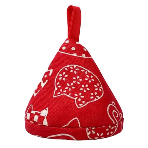 Kustimantu Dreieckige Topflappen, isoliert, dreieckig, für Backofen, rutschfest, mit Katzenmotiv, für Küche, Smoker, Grill, Camping Kustimantu Dreieckige Topflappen, isoliert, dreieckig, für Backofen, rutschfest, mit Katzenmotiv, für Küche, Smoker, Grill, Camping von Kustimantu