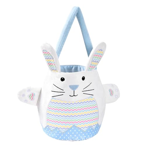 Kustimantu Eimer-Beutel für die Eiersuche, Ostertüten mit Griffen, Bunny Tote Treat wiederverwendbare Tüten, Ostern Rabbit Candy Container, Frühlingseiersuchkorb Kustimantu Eimer-Beutel für die Eiersuche, Ostertüten mit Griffen, Bunny Tote Treat wiederverwendbare Tüten, Ostern Rabbit Candy Container, Frühlingseiersuchkorb von Kustimantu