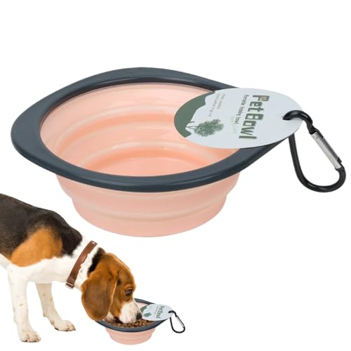 Kustimantu Faltbarer Futternapf für Hunde | Faltbare Reiseschüssel für Futter und Wasser – Futternapf für Haustiere, Katzen und Hunde, Wandern, Camping, Reise Kustimantu Faltbarer Futternapf für Hunde | Faltbare Reiseschüssel für Futter und Wasser – Futternapf für Haustiere, Katzen und Hunde, Wandern, Camping, Reise von Kustimantu