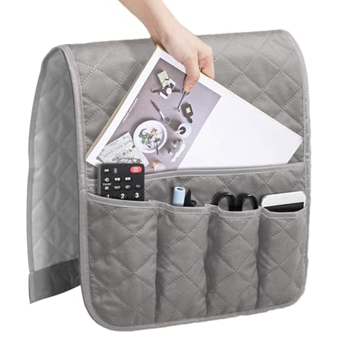 Kustimantu Fernbedienung für Sofa | Anti-Rutsch-Sesseltaschen mit 5 Taschen | Organisation Zuhause für Fernbedienung, Telefon, Brille, Computer, Nachttisch, Wohnzimmer Kustimantu Fernbedienung für Sofa | Anti-Rutsch-Sesseltaschen mit 5 Taschen | Organisation Zuhause für Fernbedienung, Telefon, Brille, Computer, Nachttisch, Wohnzimmer von Kustimantu
