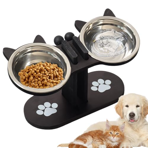 Kustimantu Futter- und Wassernapf-Set für Hunde | verstellbare Halterung für Hundenapf, Wasserspender für Welpen und Kätzchen – für den täglichen Gebrauch, Zuhause, Reisen, ältere Tiere Kustimantu Futter- und Wassernapf-Set für Hunde | verstellbare Halterung für Hundenapf, Wasserspender für Welpen und Kätzchen – für den täglichen Gebrauch, Zuhause, Reisen, ältere Tiere von Kustimantu