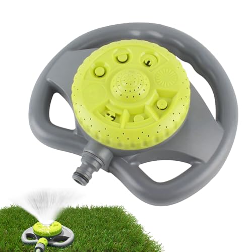 Kustimantu Gartensprinkler, Rasensprenger – rotierendes Bewässerungssystem für Garten, Balkon, Gemüsegarten, Blumen, Außenbereich, Terrasse, Hinterhof, Gewächshaus von Kustimantu