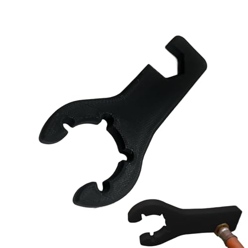 Kustimantu Gaszylinder Schraubenschlüssel,Einstellbar Multifunktional Rutschfest | Ventilschlüssel Flaschenöffner | Für Haus Camping Installation Heizung Reparatur Handhabung von Kustimantu