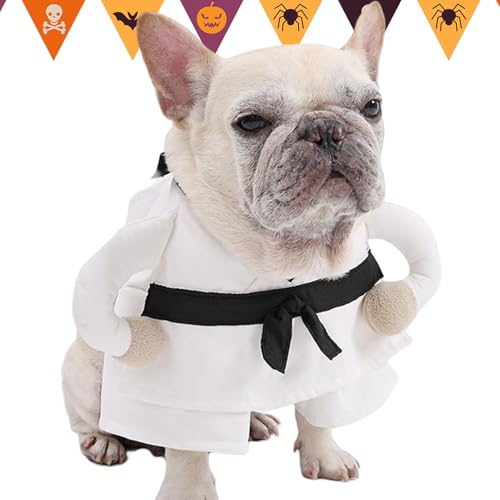 Kustimantu Hunde Halloween Kostüme | Lustige Gestik Kleinhunde Kostüme,3D-Ärmel Atmungsaktive Kleidung Für Alltag Feste Fotoshoots Hochzeiten Geburtstag Kustimantu Hunde Halloween Kostüme | Lustige Gestik Kleinhunde Kostüme,3D-Ärmel Atmungsaktive Kleidung Für Alltag Feste Fotoshoots Hochzeiten Geburtstag von Kustimantu