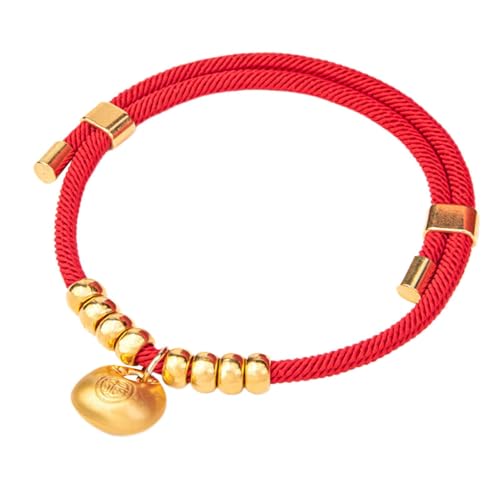 Kustimantu Hundehalsband, Halsband für kleine Hunde, Hundehalsband mit Goldbarren des Jahres der Schlange, verstellbares chinesisches Halsband, Neujahrshalsband, schönes Zubehör Kustimantu Hundehalsband, Halsband für kleine Hunde, Hundehalsband mit Goldbarren des Jahres der Schlange, verstellbares chinesisches Halsband, Neujahrshalsband, schönes Zubehör von Kustimantu