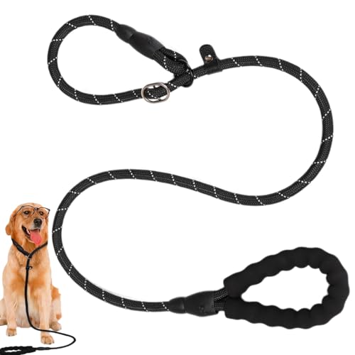 Kustimantu Hundeleine für mittelgroße Rassen, dickes Kabel für große Rassen, Zubehör für Haustiere, Zugtraining mit Leine für Camping, Wandern, Laufen Kustimantu Hundeleine für mittelgroße Rassen, dickes Kabel für große Rassen, Zubehör für Haustiere, Zugtraining mit Leine für Camping, Wandern, Laufen von Kustimantu