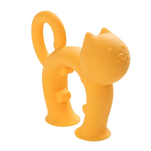 Kustimantu Katzenspatelhalter, Silikon-Spatelhalter – Katzenform Löffel-Kochständer | Anti-Salding, Silikon-Spatelhalter für Erwachsene Familien von Kustimantu